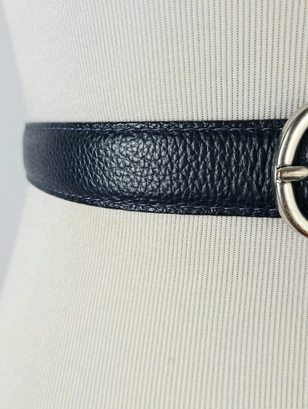 L.L. Bean Full Grain Genuine Leather Made in USA Vintage Belt